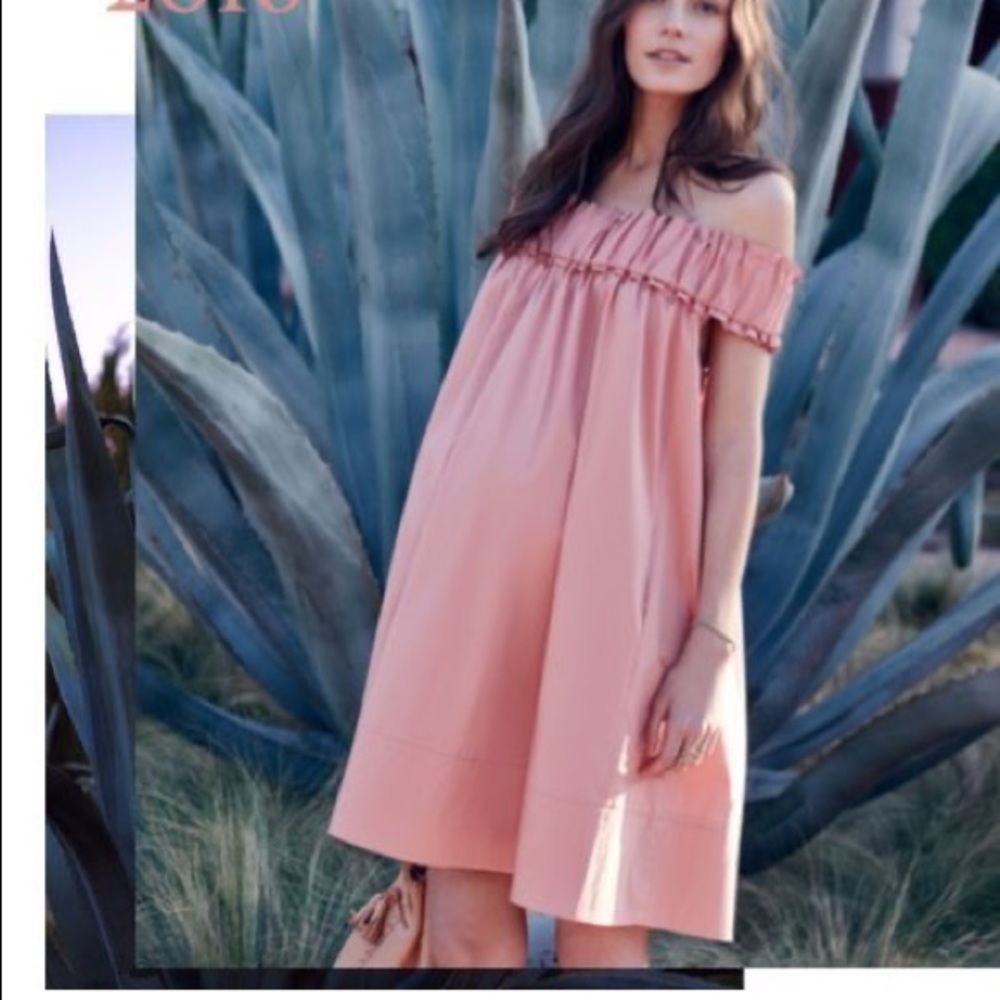 NWT Hatch “Audrey” off-shoulder maternity  dress